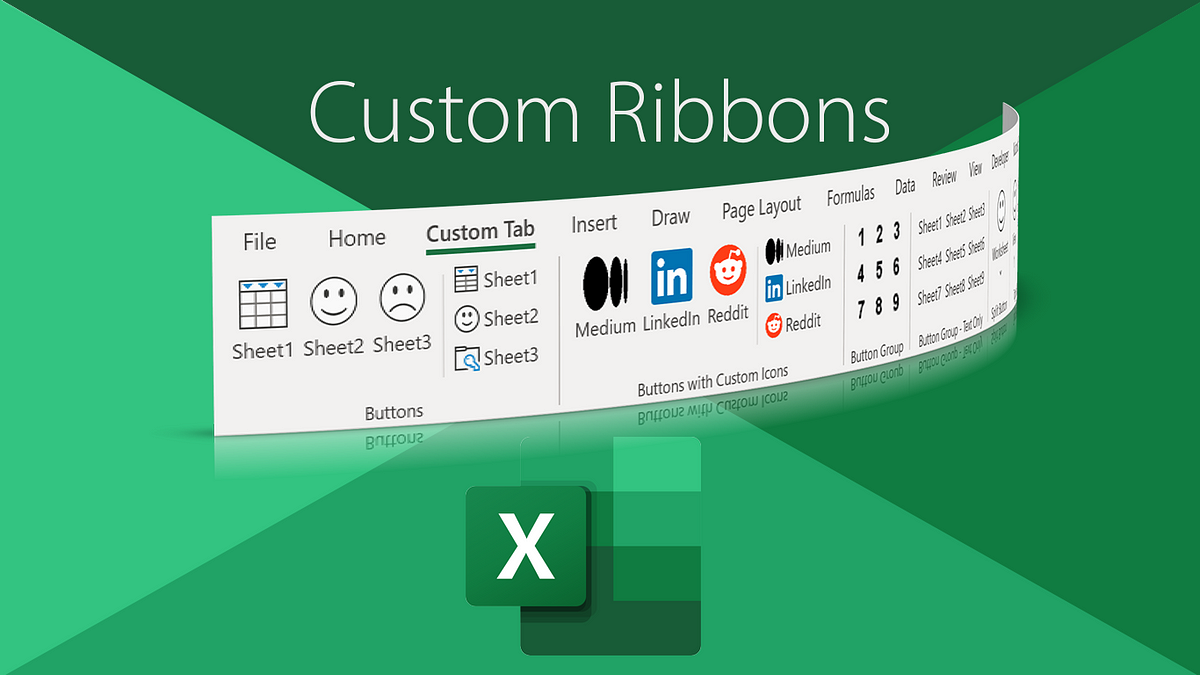 How to Build a Custom Ribbon in Excel | by Andrew Moss | CodeX | Medium