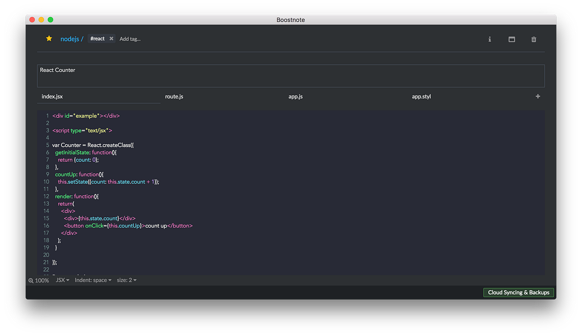 How to set syntax highlight in Snippet note | by Boost Note | Boost ...