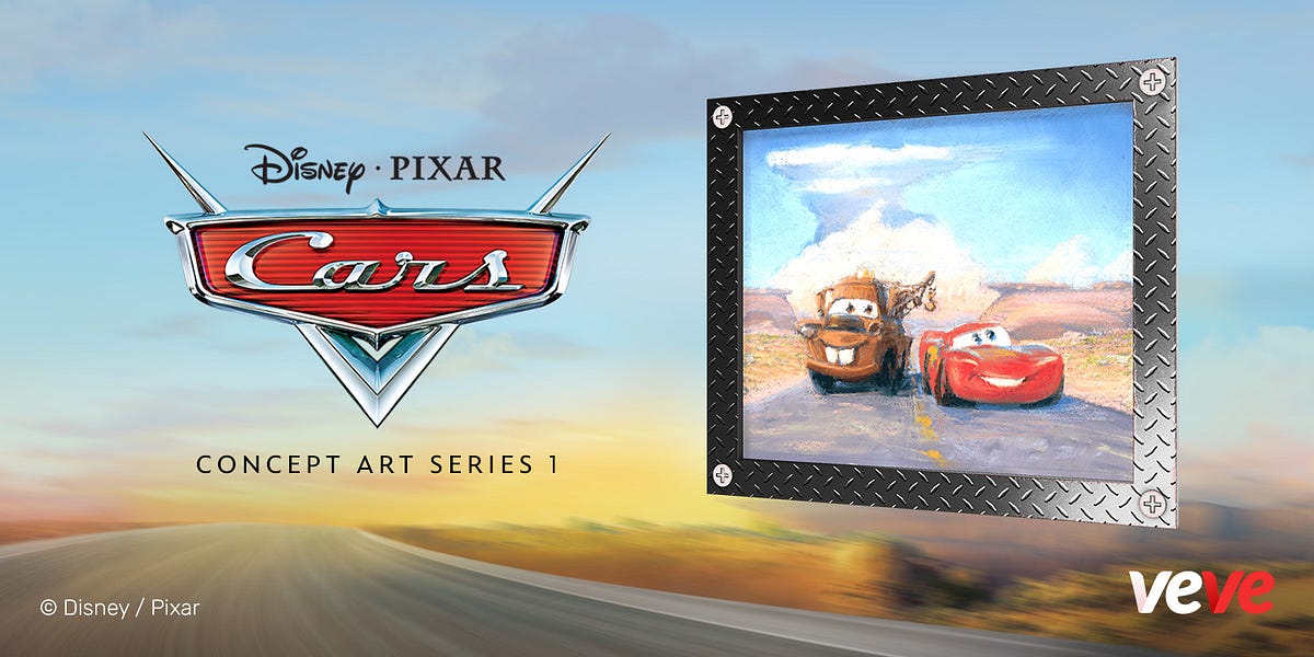 Disney PIXAR — Cars Concept Art Series 1 by VeVe Digital Collectibles