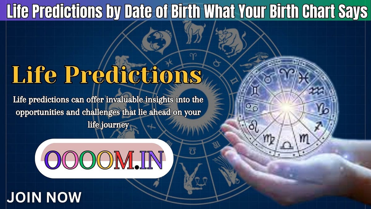 Life Predictions by Date of Birth What Your Birth Chart Says by janam
