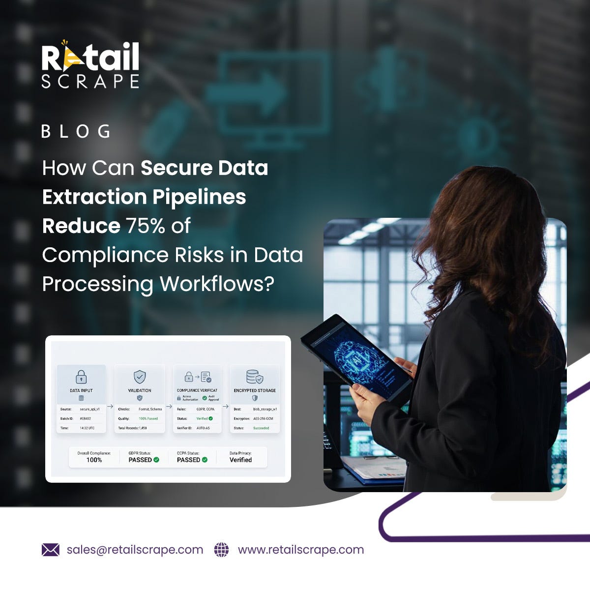 How Can Secure Data Extraction Pipelines Reduce 75% of Compliance Risks in Data Processing…