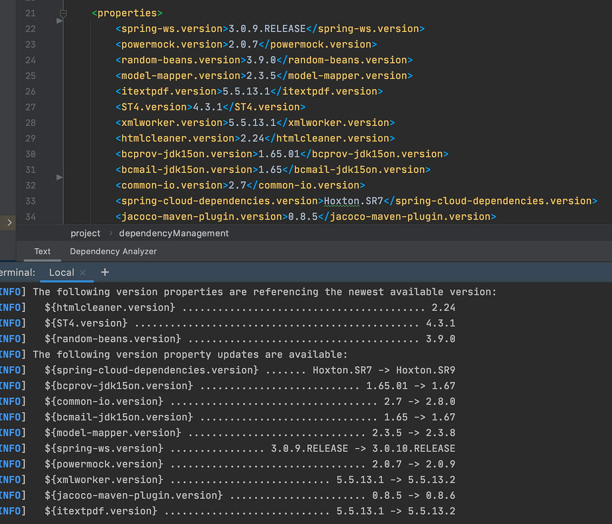 การ Update Dependencies ใน Maven. ปกติเราจะทำการ update dependencies