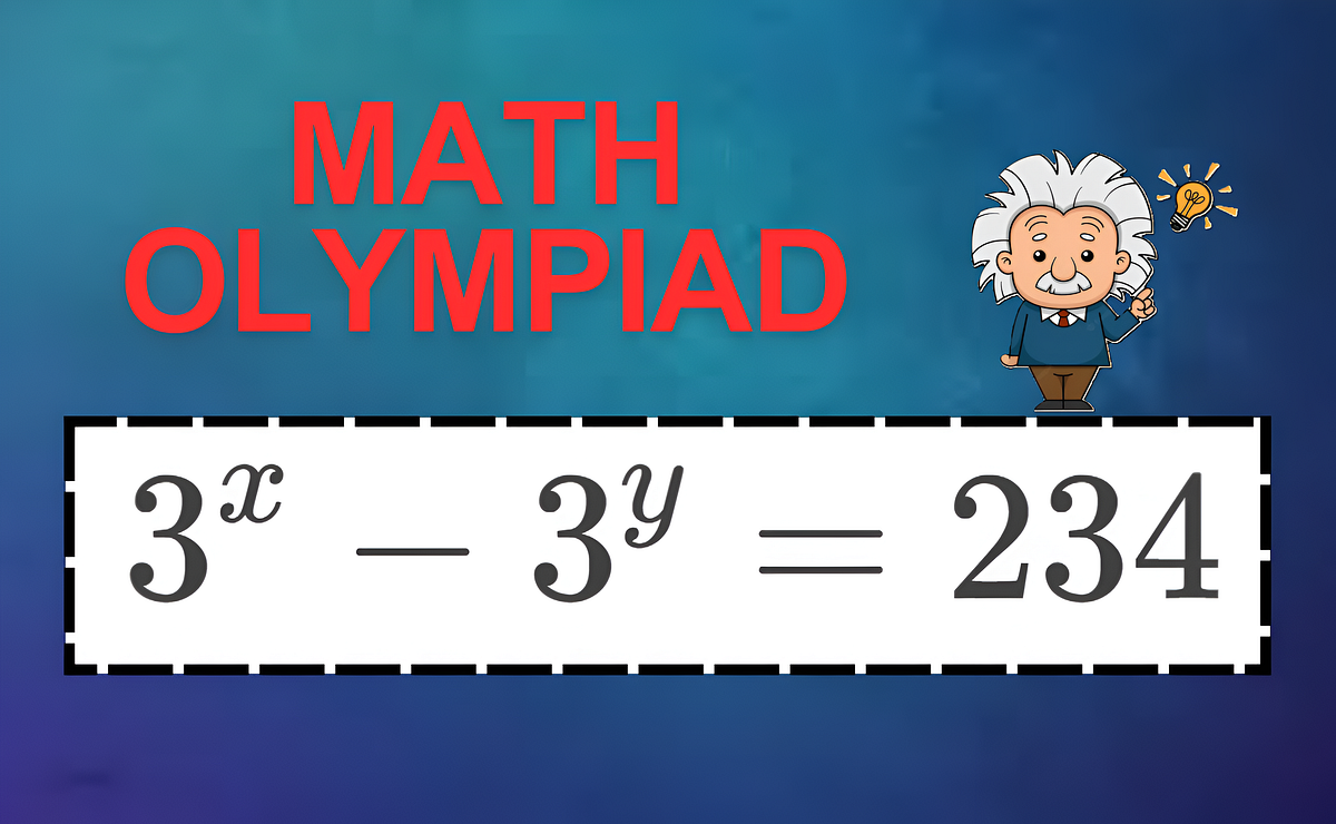 Only Geniuses Can Solve This Math Olympiad Exponential Equation?