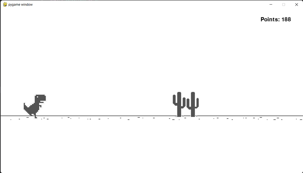 Google Chrome Dinosaur game with OpenCV and Python 