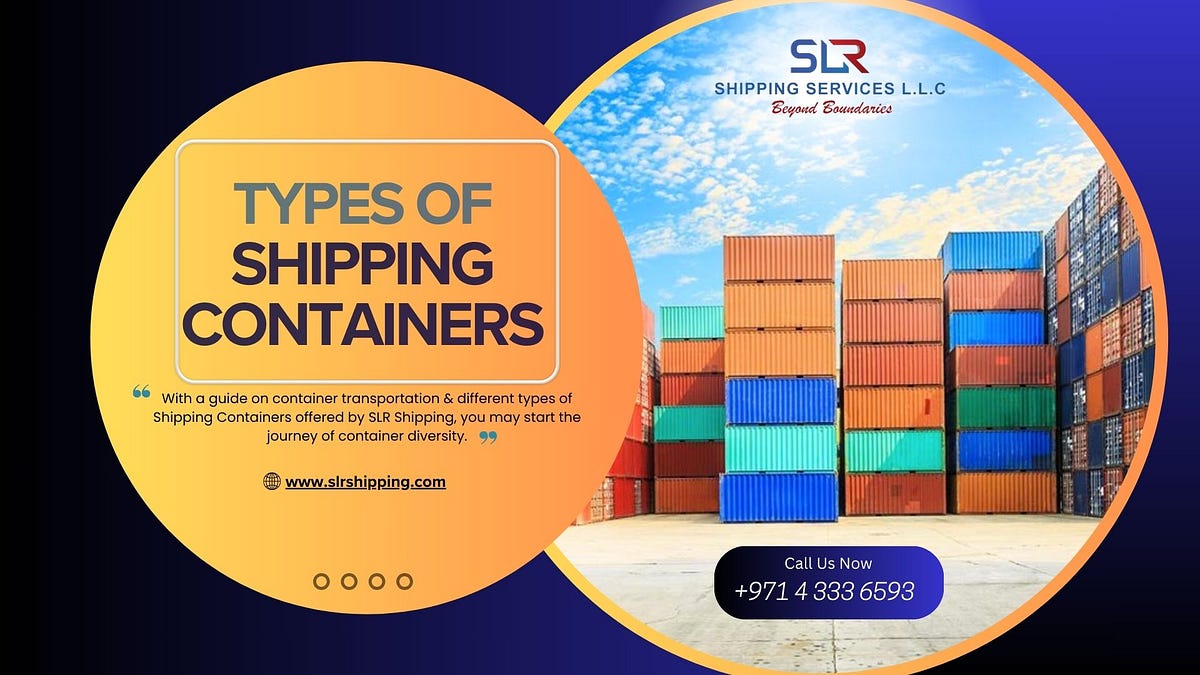 An analysis of some of the most common types of shipping containers