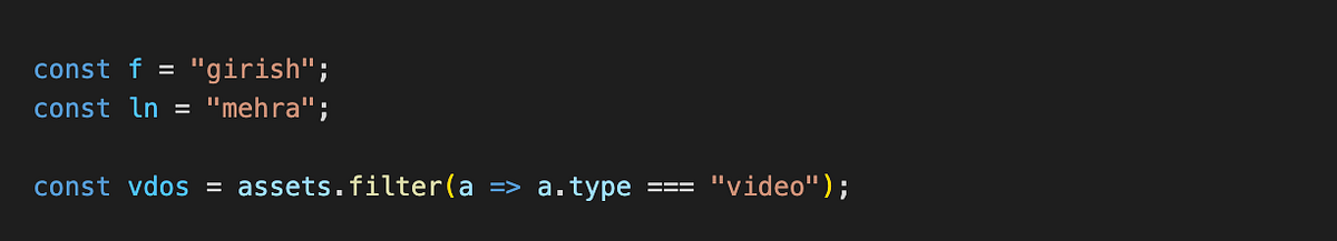 Javascript Tips and Best Practices | by Girish Mehra | Medium