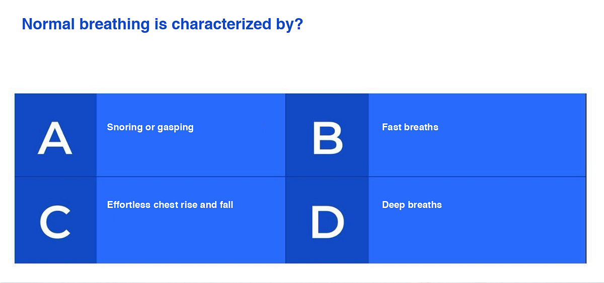 What Does Normal Breathing Look Like on an NREMT Assessment