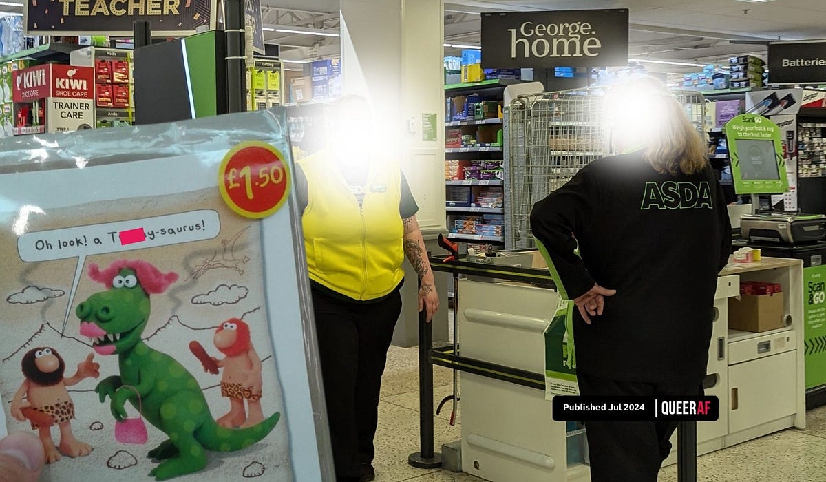 Asda apologises for transphobic card, deadnaming and in-store incident ...