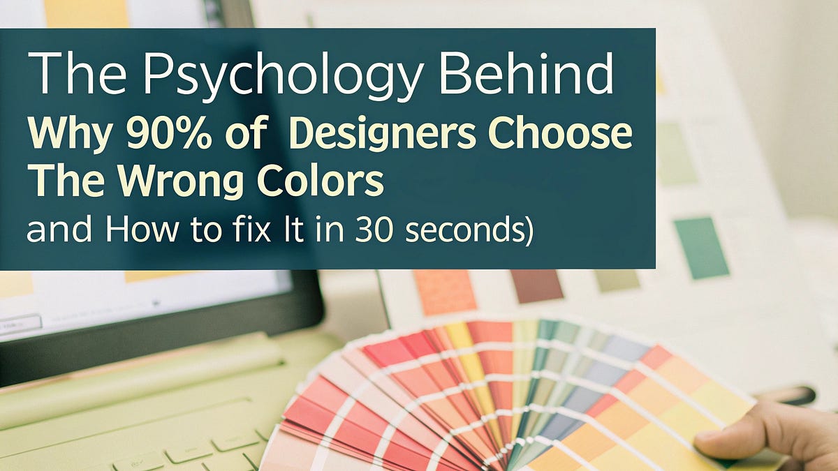 The Psychology Behind Why 90% of Designers Choose the Wrong Colors (And ...