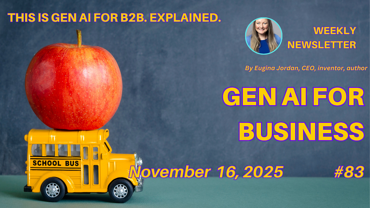 Gen AI for Business # 83: American Education Week edition