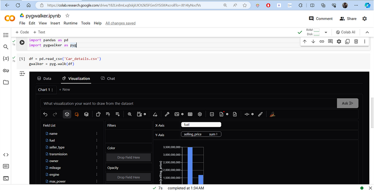 PyGWalker: Replace your tableau in Python with an open-source library ...