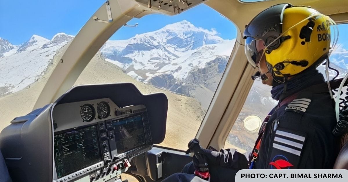 Why do helicopter pilots wear helmets? by AviaTech Channel Medium