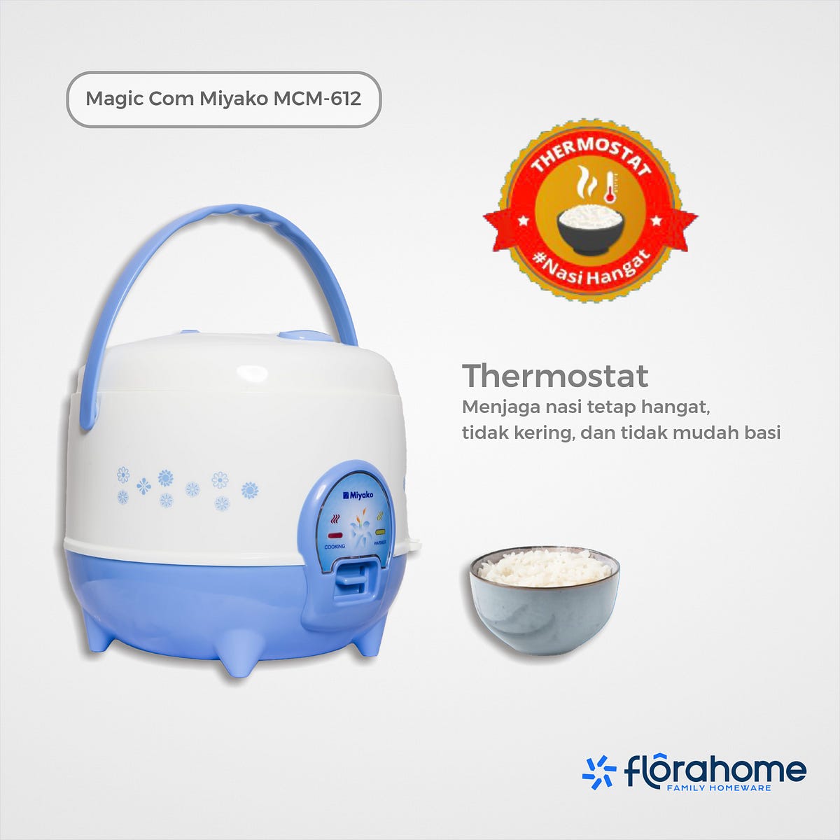 Distributor rice cooker miyako kecil Rejang Lebong Rice Cooker Miyako