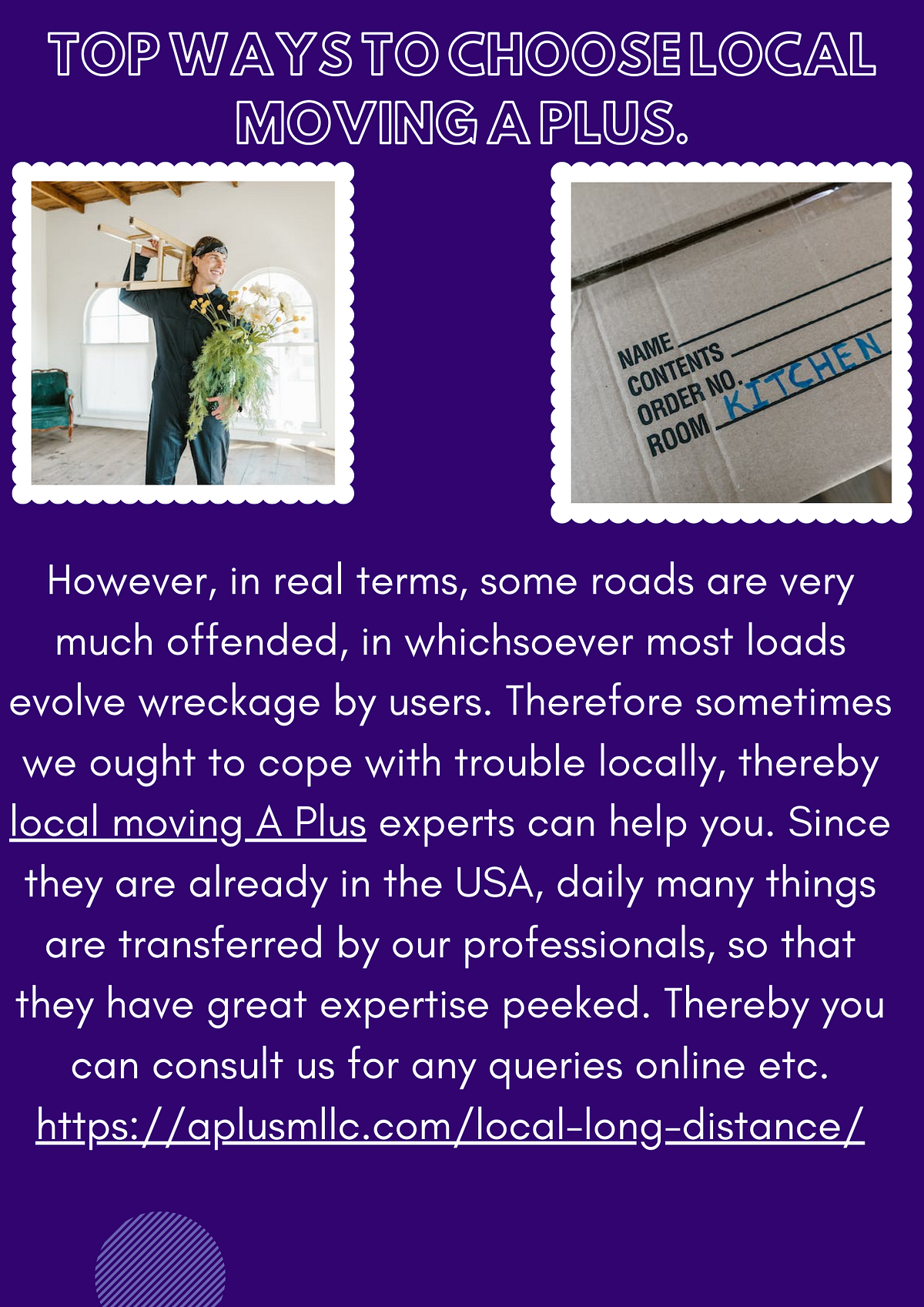 Top Ways To Choose Local Moving A Plus. - A PLUS MOVING LLC - Medium