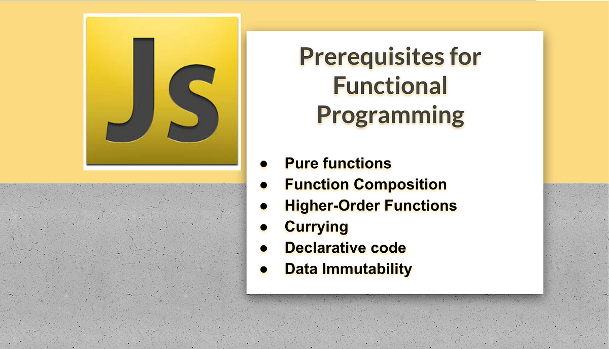 JavaScript — Prerequisites for Functional Programming: Declarative Code ...
