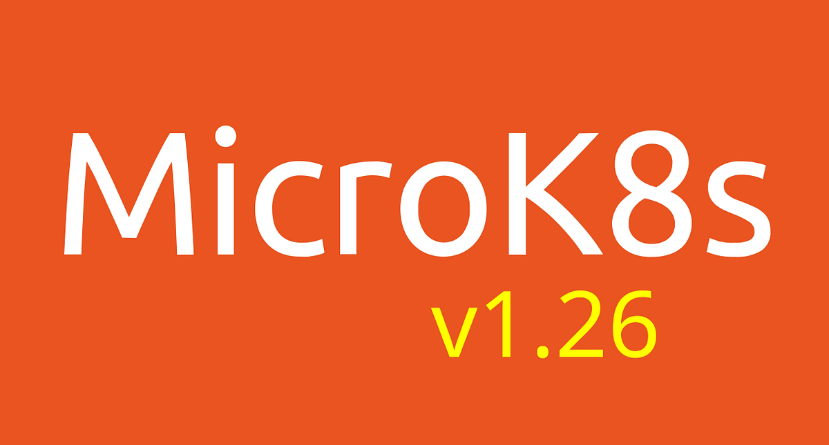 MicroK8s v1.26 is out!. MicroK8s brings you the latest… by K