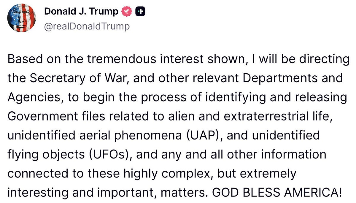 Avi Loeb on Trump’s Release of Secret UAP Files by Avi Loeb Feb, 2026 Medium
