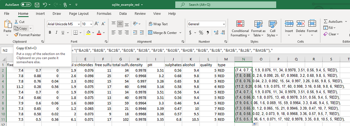 Excel as a potential tool in SQL script writing. | by Travis Strawn ...