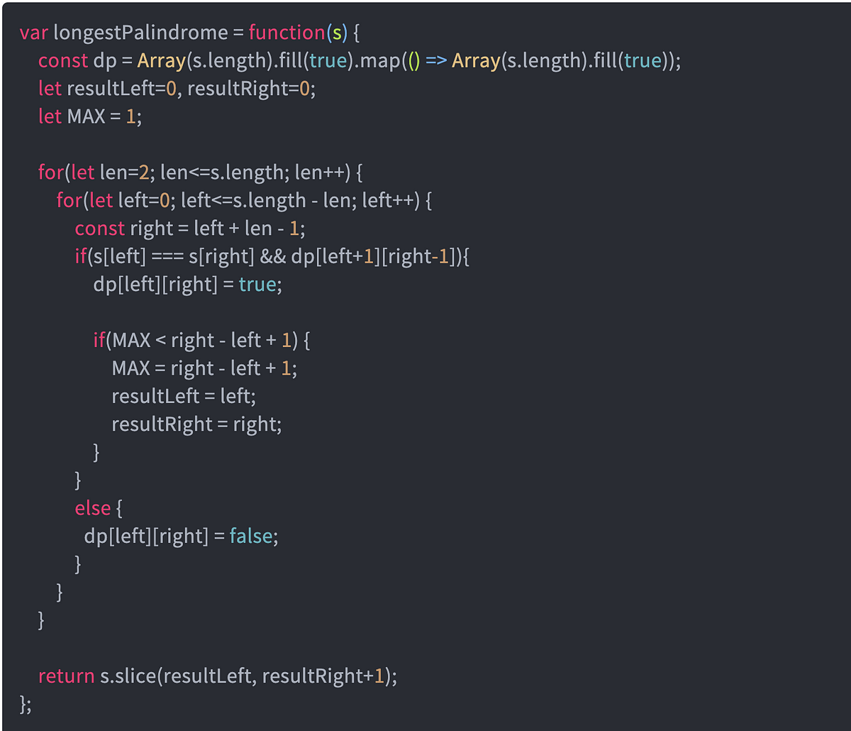 Longest Palindromic Substring. Given a string s, find the longest… | by ...