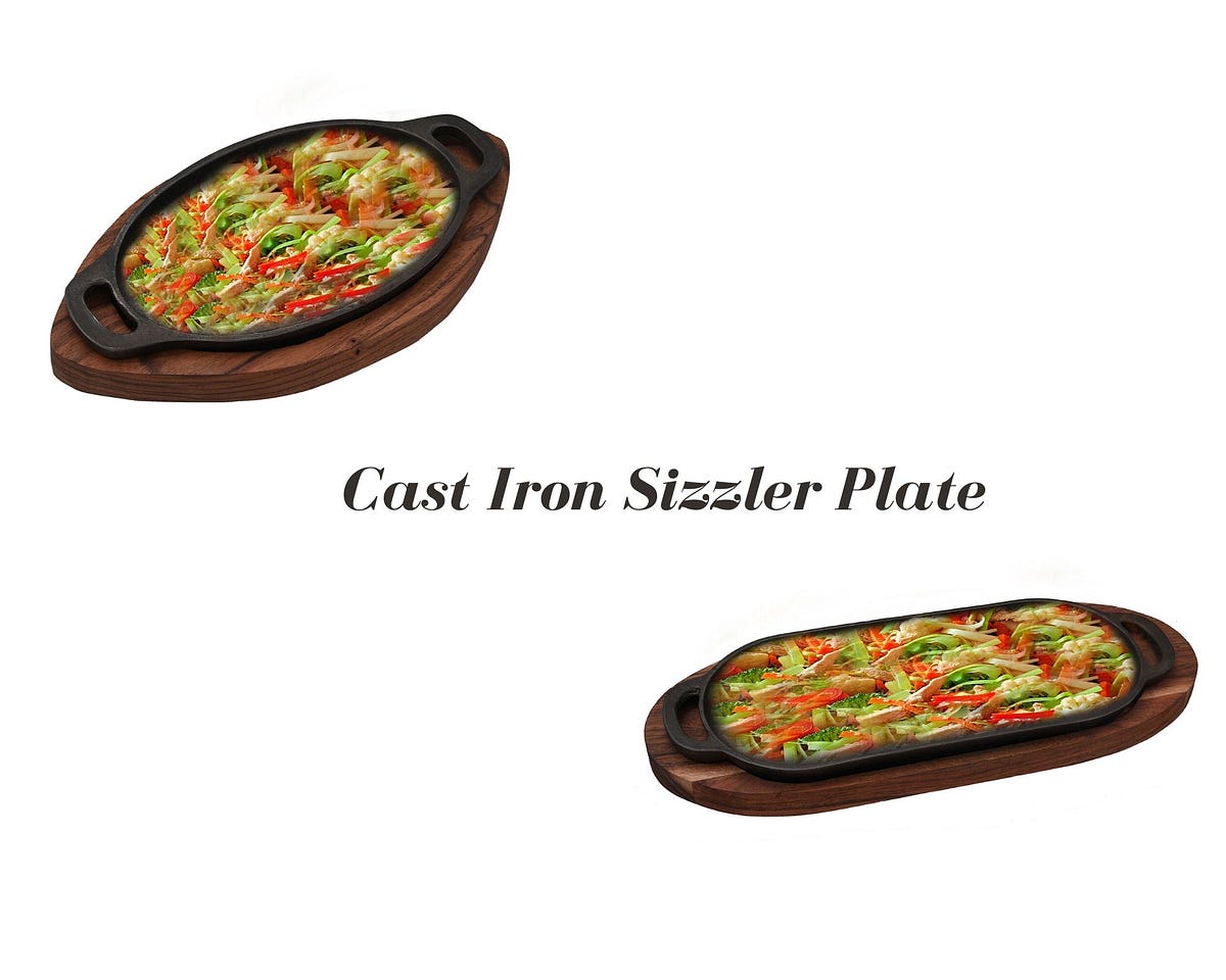 How to Use a Sizzler Plate. Presentation of food is as important as
