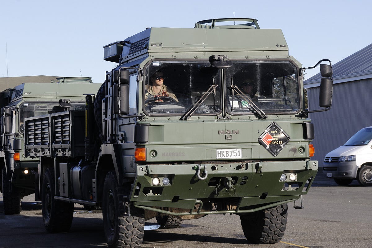 NZDF sends more personnel and vehicles for Fox River cleanup by New