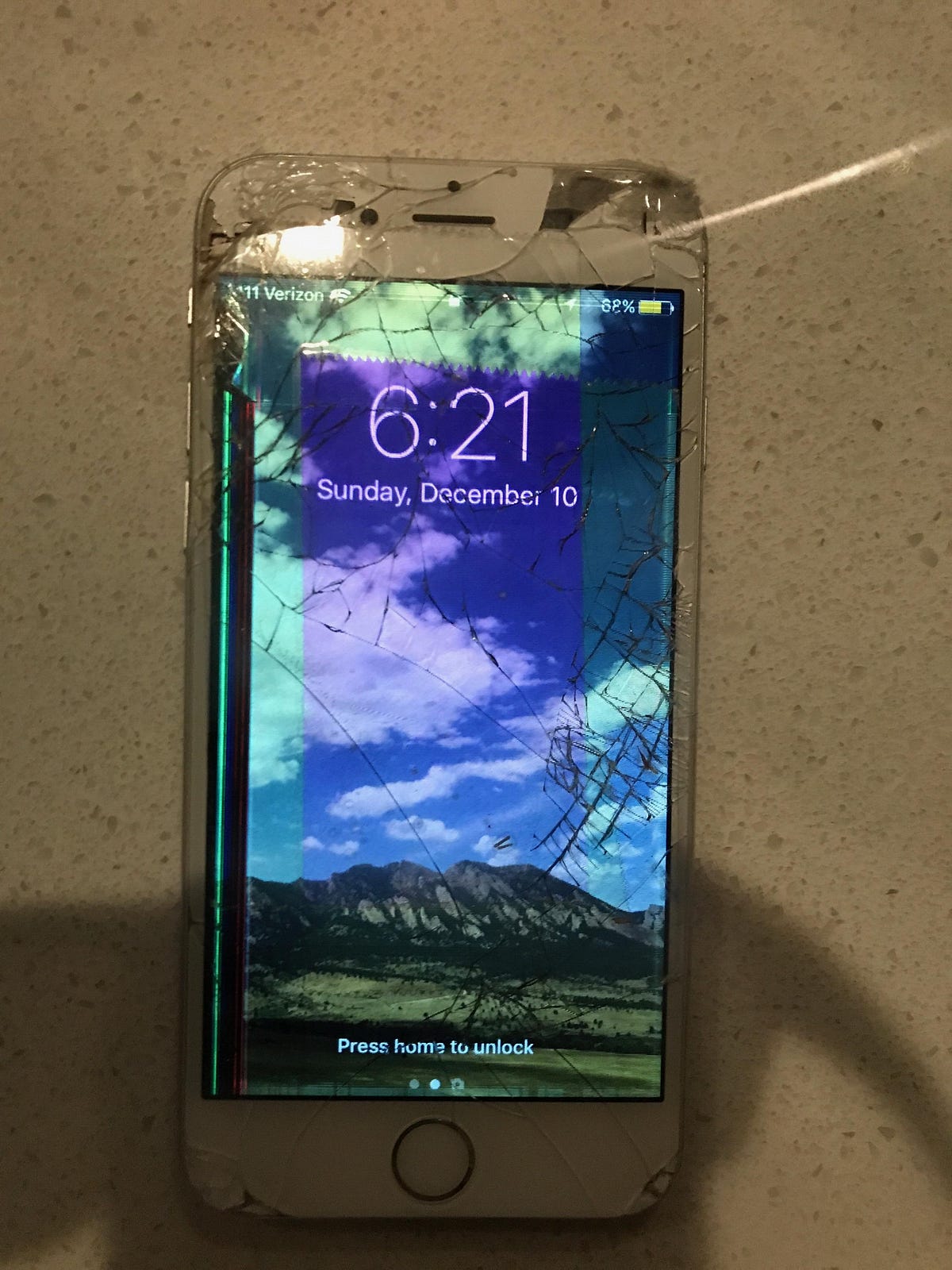 The Golden Tether. Life and death of an Iphone 6 and??? by Ty Foster