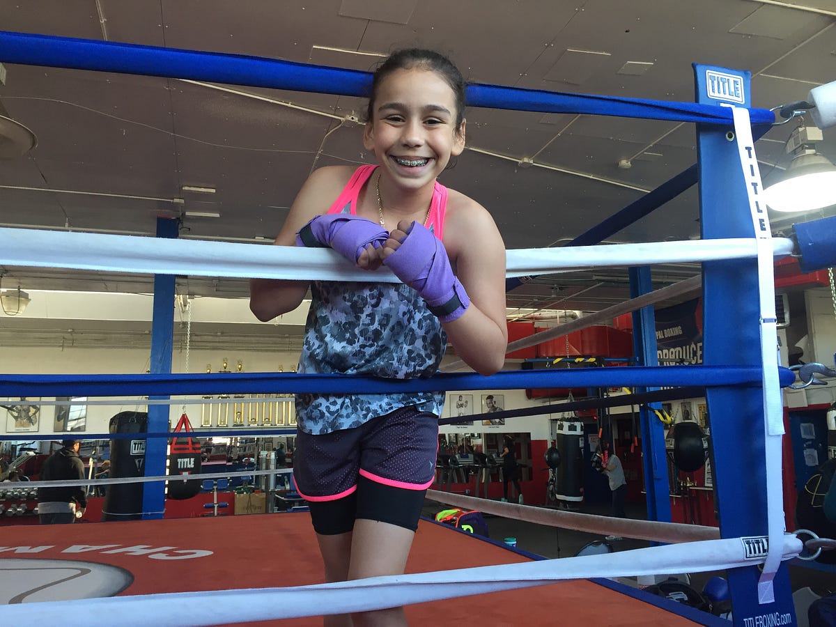 Jesselyn Silva — aka JessZilla — is an 11-Year-Old Boxer with Olympic