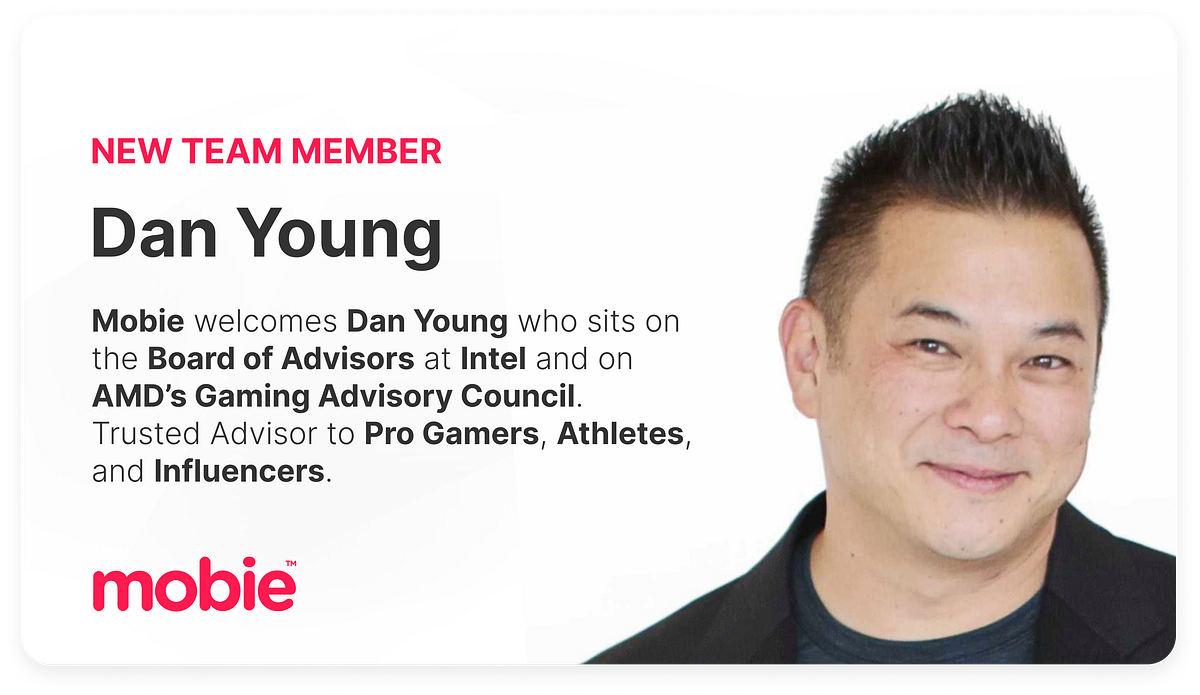 New Team Member Announcement Dan Young 🕹 by Mobie Mobie Network
