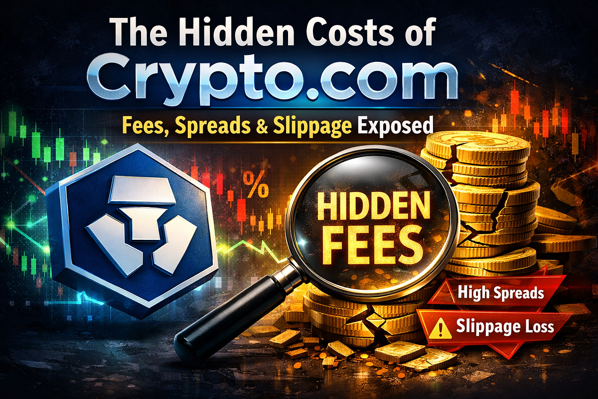 The Hidden Costs of Crypto.com: Fees, Spreads, and Slippage Explained | by  MintonFin | Coinmonks | Jan, 2026 | Medium