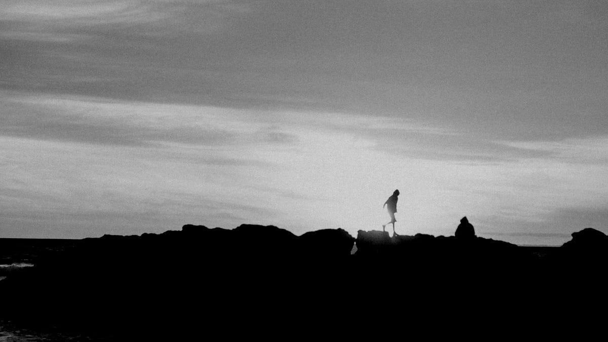 Girl in the Californian desert