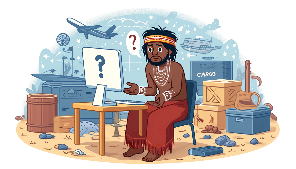 Cargo Cult in Software Development by KMO Medium
