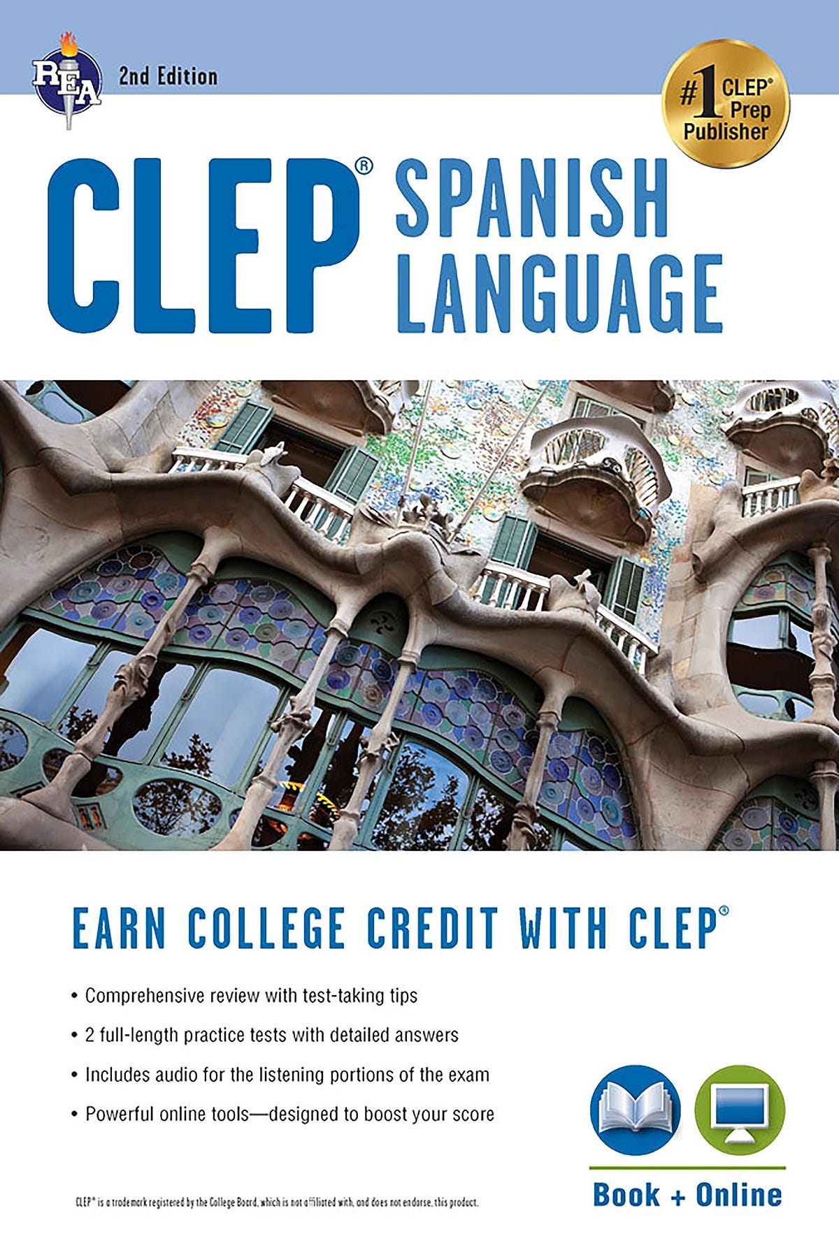 [EBOOK][BEST]} CLEP® Spanish Language: Levels 1 and 2 (Book + Online ...