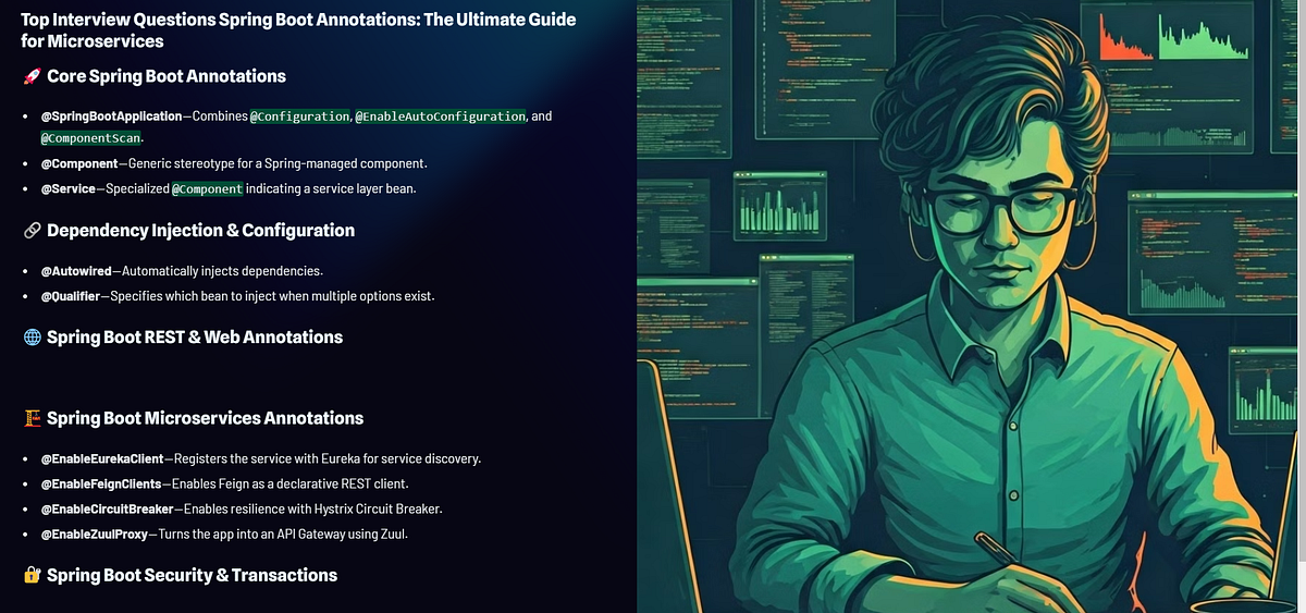 Top Interview Questions Spring Boot Annotations: The Ultimate Guide for ...