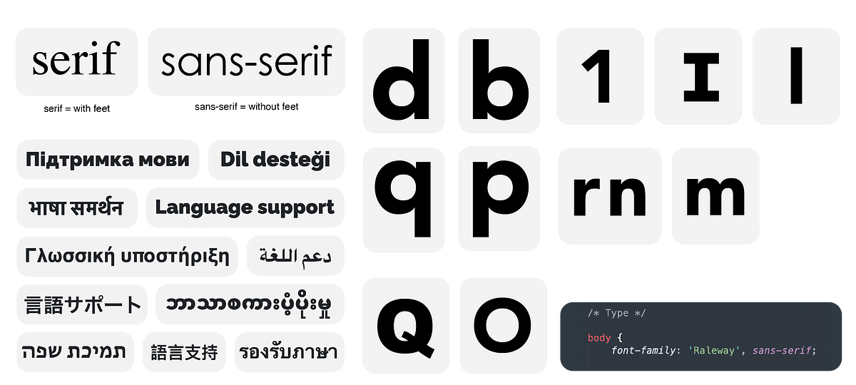 A guide to selecting an accessible typeface