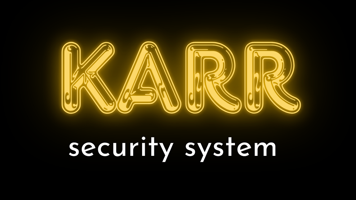 Karr Security System. GPS Tracking | by social media influencer | Jun