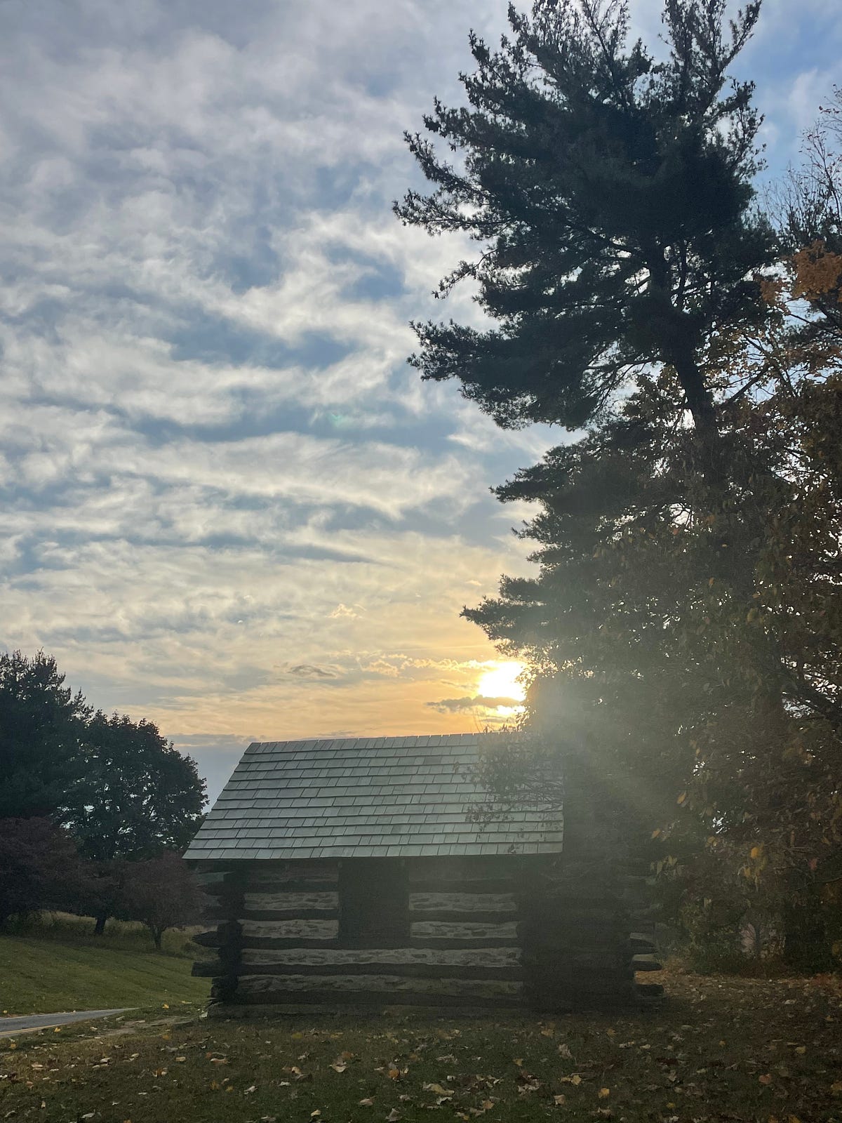 Keystone. A cabin in Valley Forge National Park… | by Alison Cupp ...