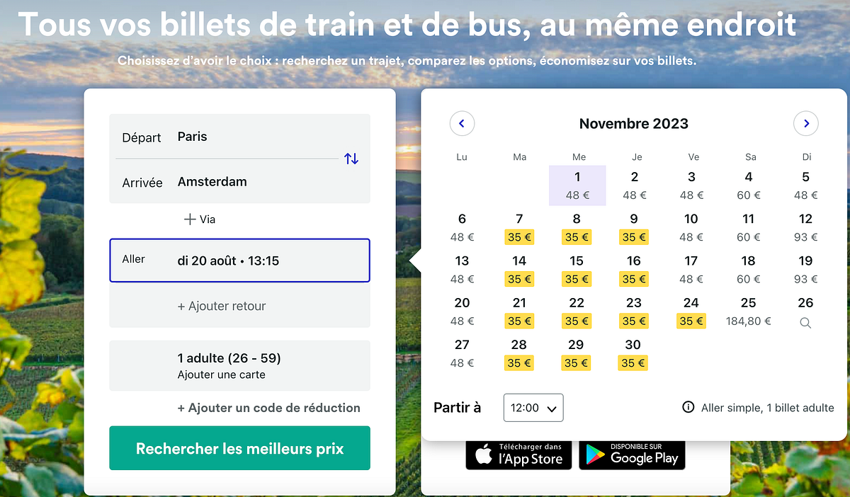 Comment trouver des billets de train pas chers ? | by Antoine Grego