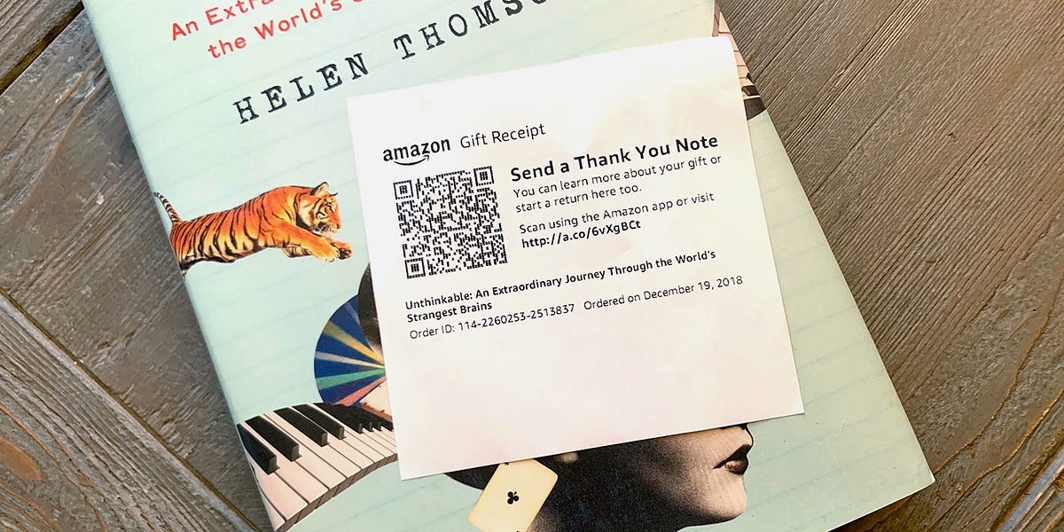 How to Say “Thank You” According to Amazon by Stratton Cherouny