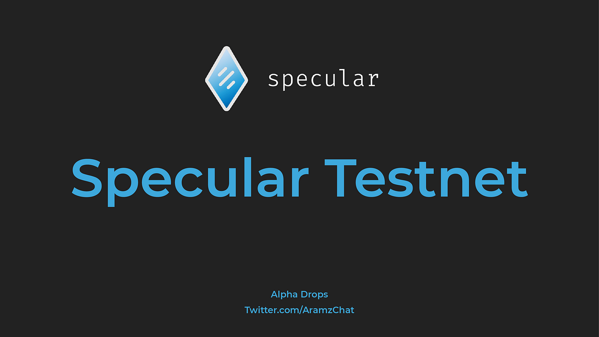 Specular L2 — Airdrop! Alpha Drops Medium