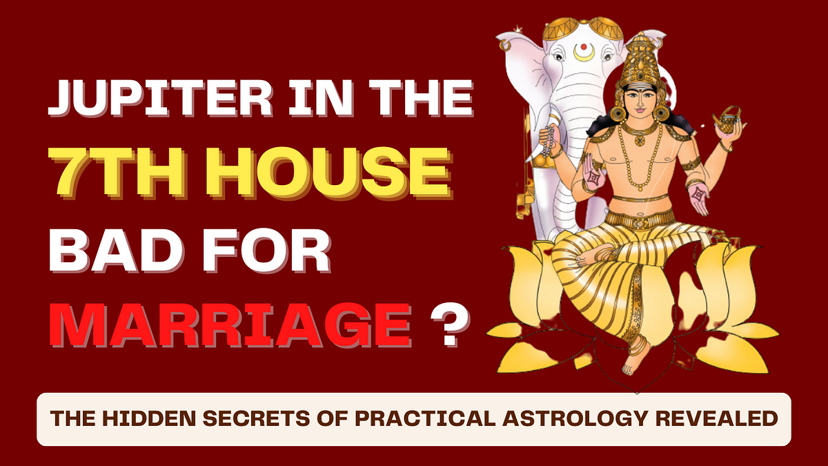 Why Jupiter in the 7th house is not good for Married life? Horoscope Case Studies. by MC