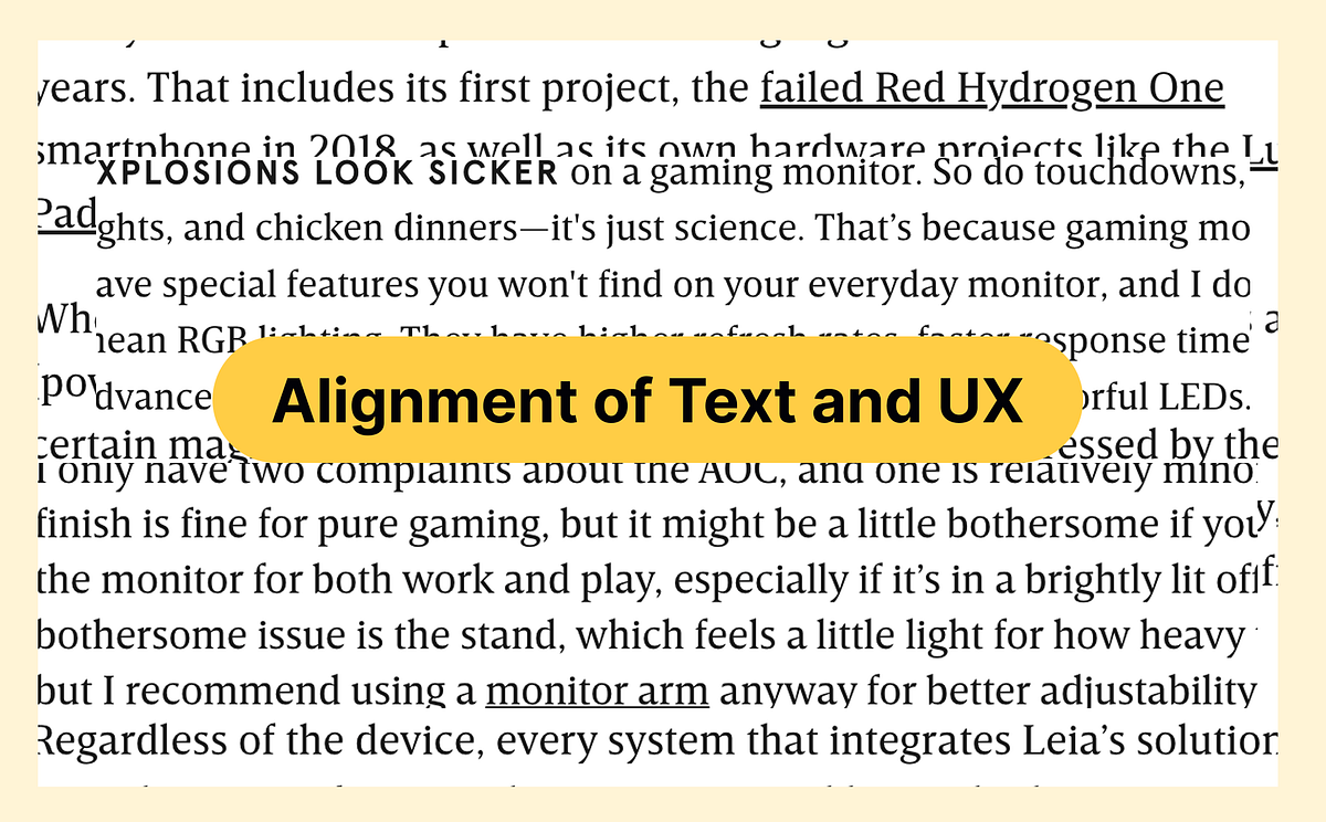 The Impact of Text Alignment in UX Design: Should It Be Left, Center ...