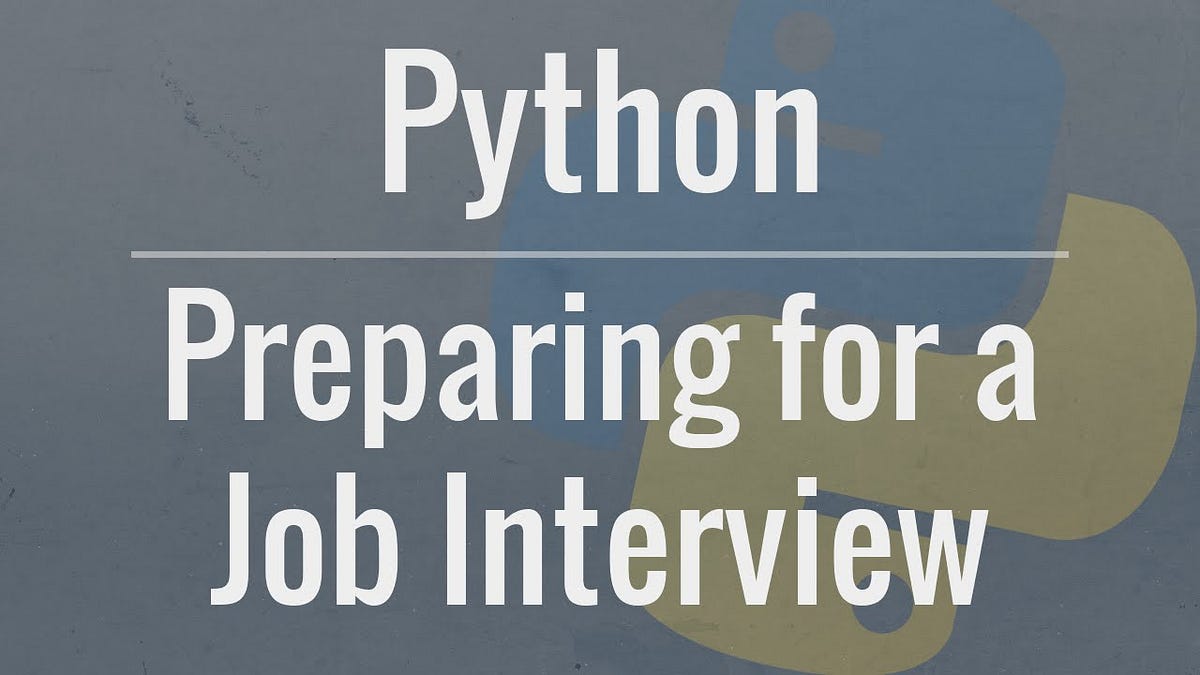 How Python Question can make the Assessment Process Simpler? | by ...