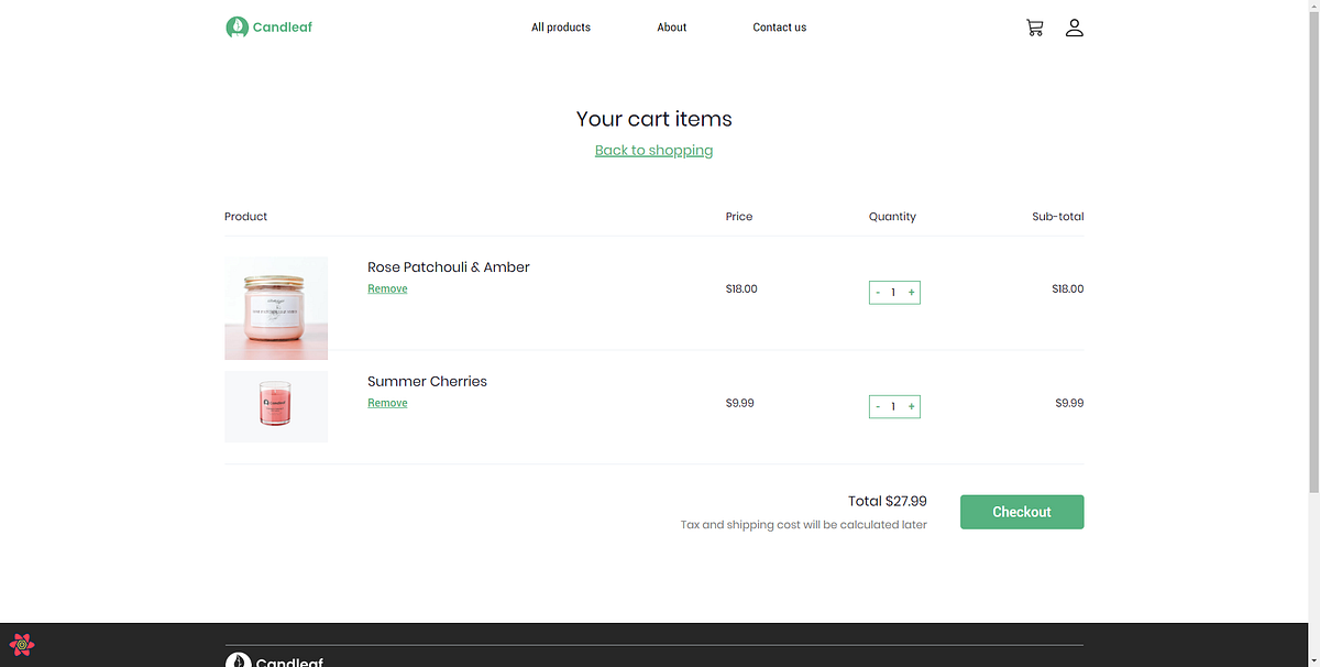Online Shop with Django and React: Shopping Cart | by Steve Lukis | Medium