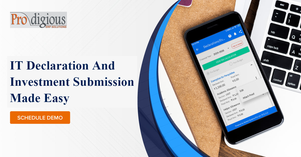 IT Declaration and Investment Submission Made Easy with Prodigious ...