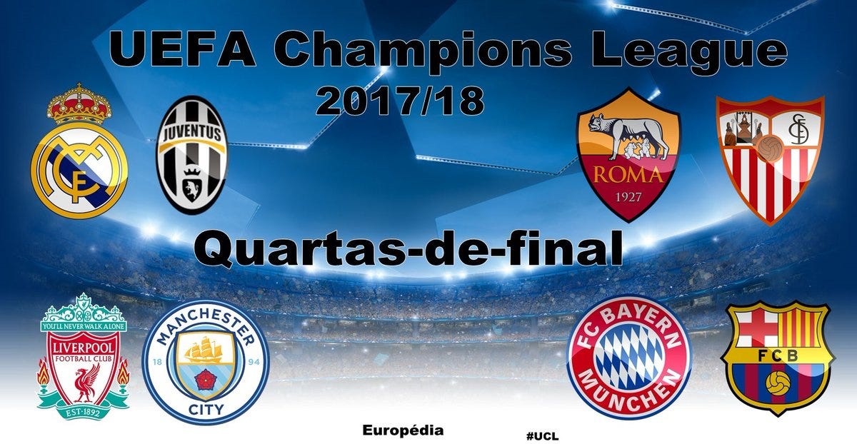 Confrontos das quartas de final da Champions League