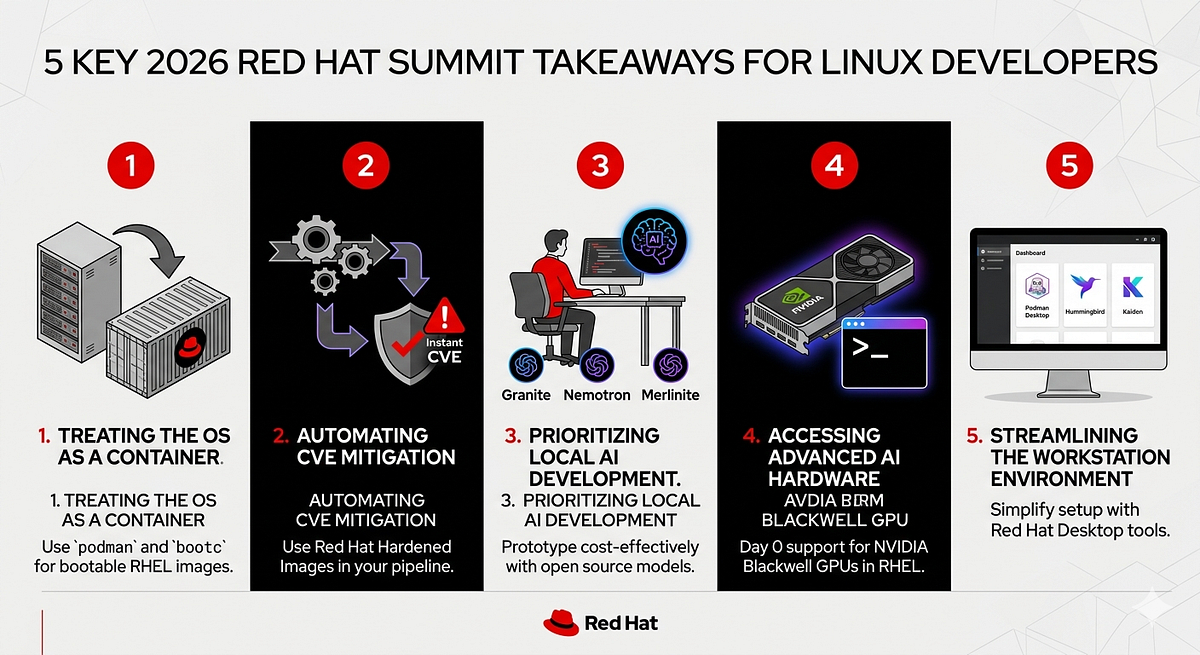 5 key takeaways for Linux application developers from Red Hat Summit ...