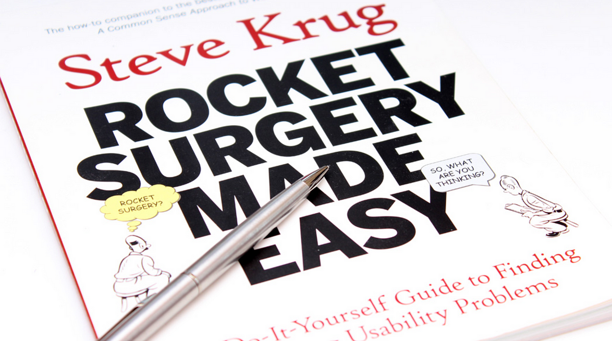 Book review: Rocket Surgery Made Easy by Steve Krug | by Balázs Korcsog |  Medium