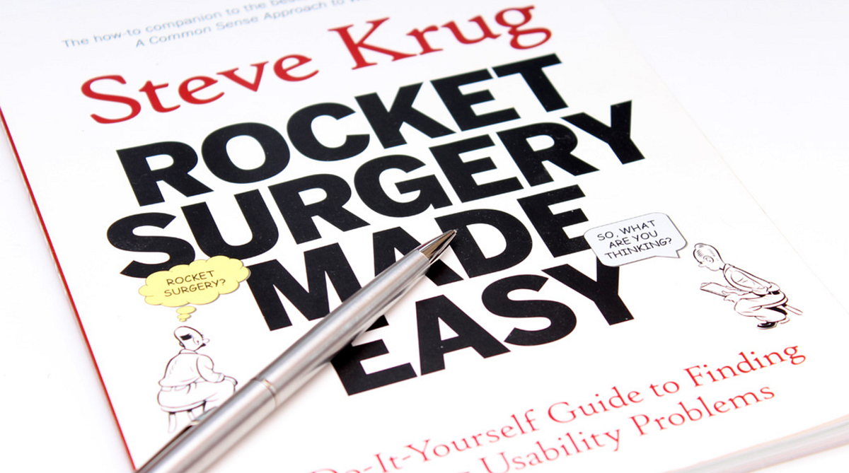 Book review Rocket Surgery Made Easy by Steve Krug by