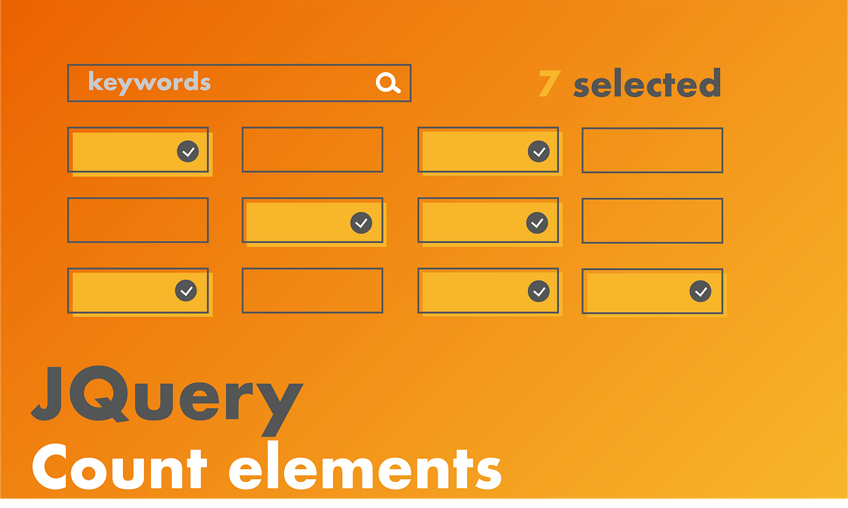 jQuery Count Elements. 實作元素選取與未選取功能 by 蔡亞芸 Liane Tsai Liane’s