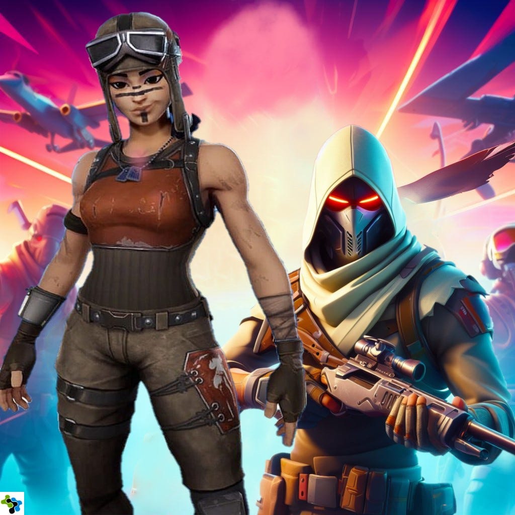 Fortnite | Conta Fortnite Renegade Raider e Passe